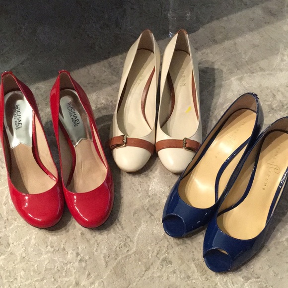 MICHAEL Michael Kors Shoes - 3 pairs of designer heels 👠 sz 9M